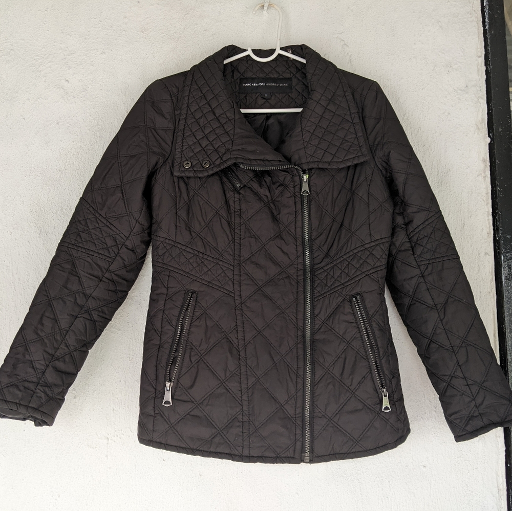 Marc New York Andrew Marc black coat